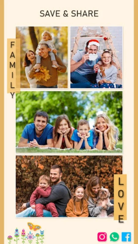 Family Photo Frame & Collage 2 for Android - Preserve Family Memories