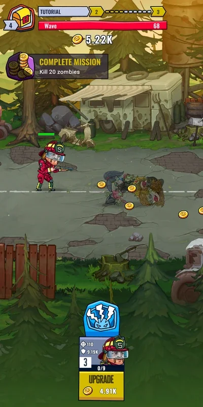 Zombieland: Double Tapper for Android - Engaging Zombie Battle