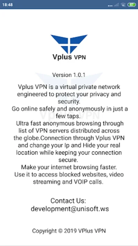 VplusVPN for Android: Enhance Privacy & Unrestrict Browsing