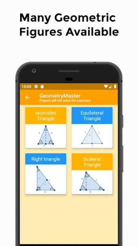 GeometryMaster Solve Exercises for Android: Master Geometry