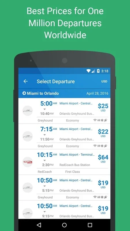 Busbud for Android - Secure Travel Reservations on the Go