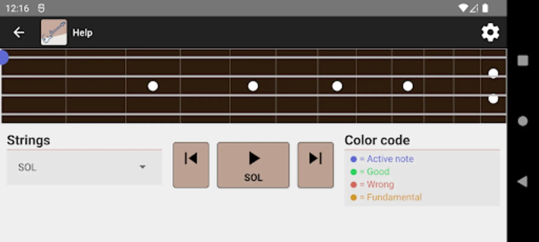 NDM - Bass (Read music) for Android: Interactive Learning