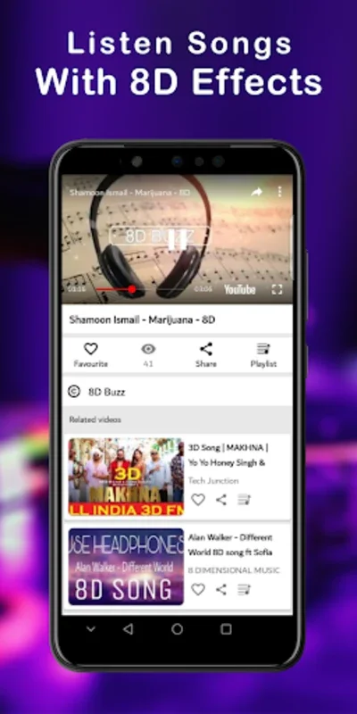 8D Music - 8D Songs & Sounds for Android - No Downloading Required