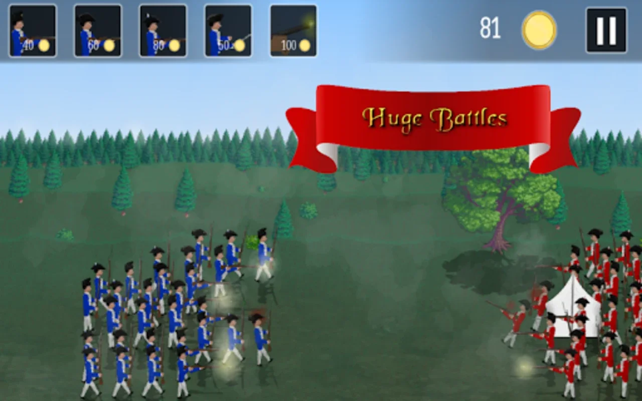 Muskets of America for Android - Immersive War Strategy