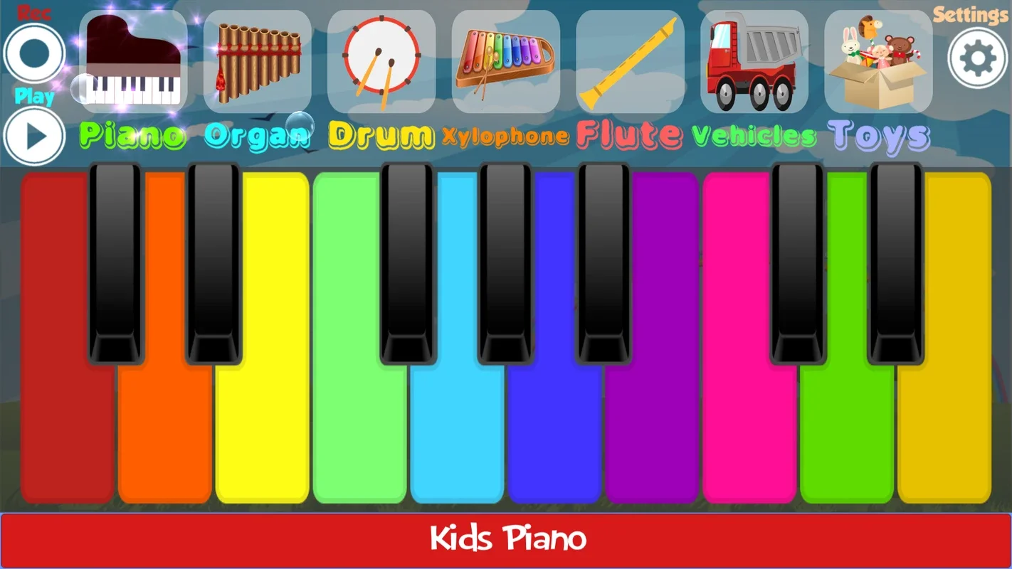 Kids Piano for Android: A Fun Virtual Piano for Kids