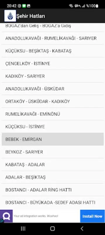 İstanbul Vapur Sefer Saatleri for Android - Real-Time Schedule Info