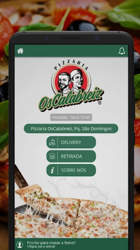 Pizzaria OsCalabreiz for Android - Streamlined Pizza Ordering