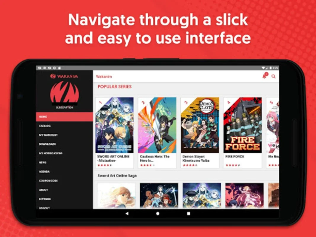 Wakanim for Android - Explore Japanese Multimedia