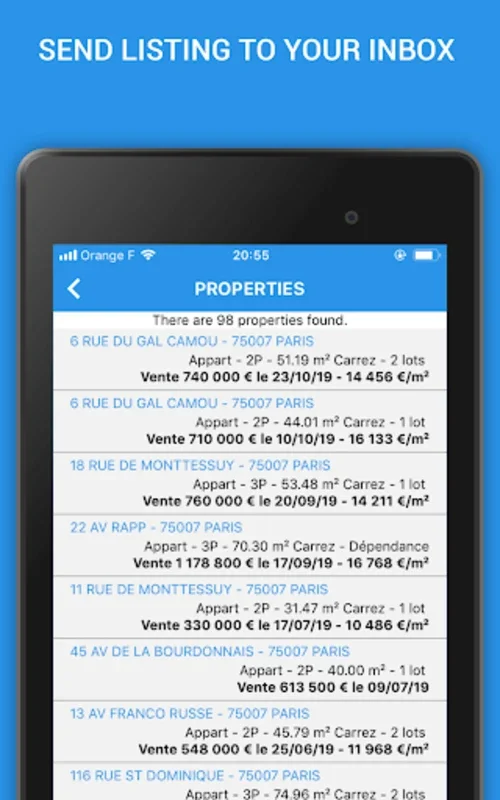 QuelPrix.immo for Android: Your Property Data Source in France