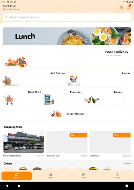 Quick Food Myanmar: Fast & Diverse Food Delivery App for Android