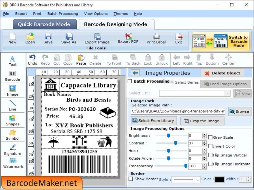 Labeling Software for Publishers on Windows: Efficient Barcode Generation