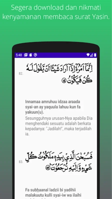 Surat Yasin for Android - Access the Quran's Surah Yasin