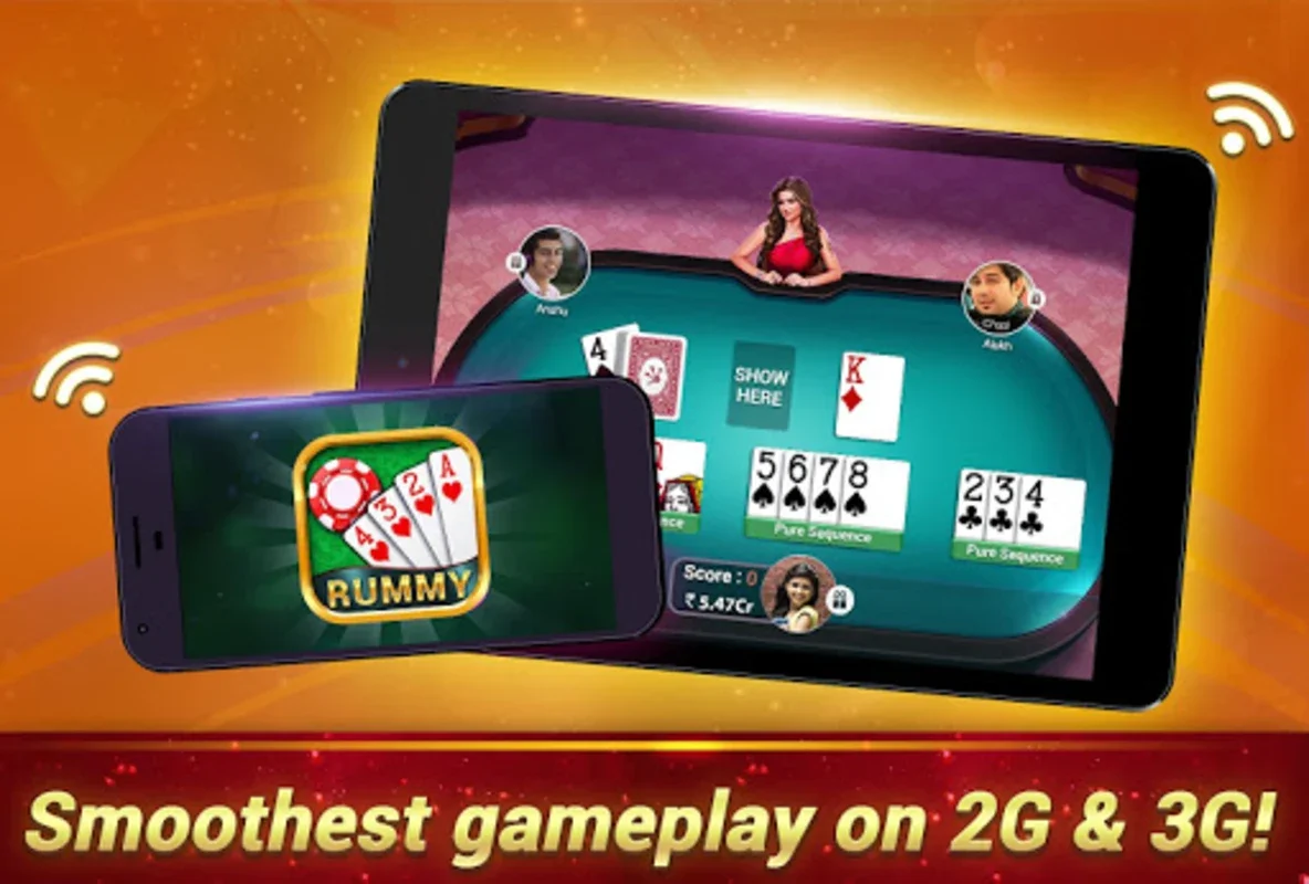 Rummy Gold for Android - Engaging Rummy Experience