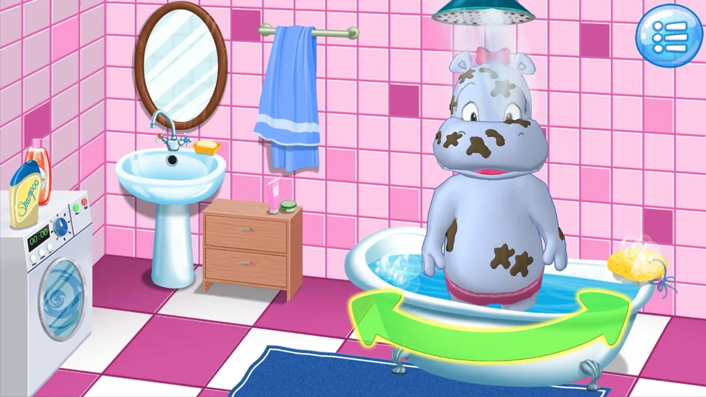 Hippo Washing for Android: Fun Cleaning Experience