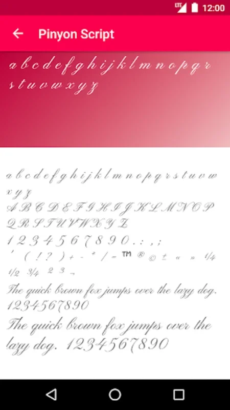 Romance Fonts for FlipFont for Android - Enhance Texting