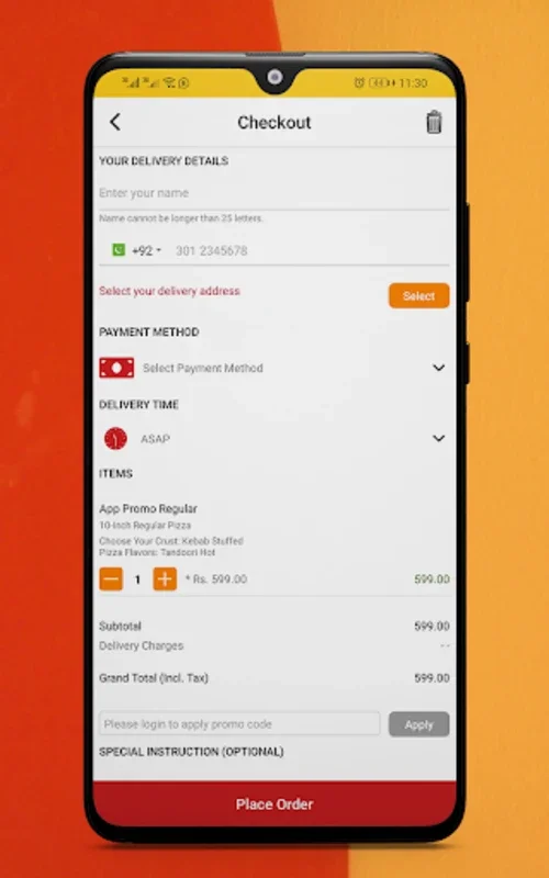 Pizza Max for Android - Hassle - Free Pizza Ordering