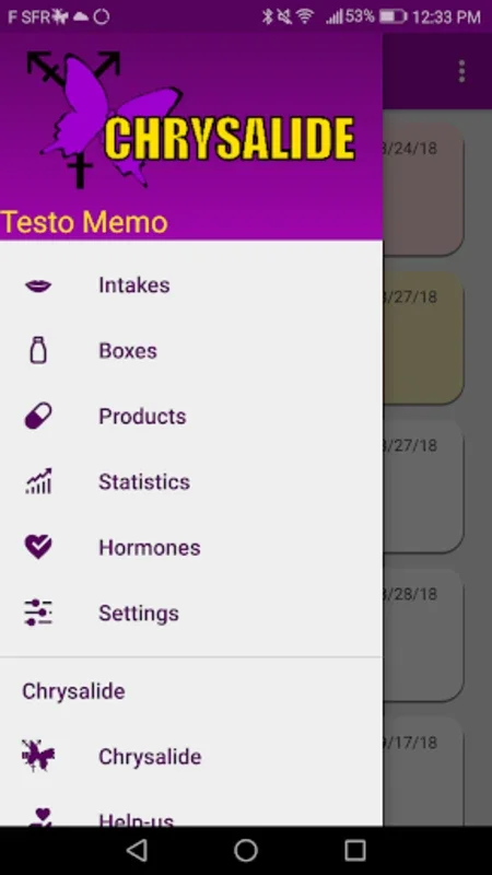 Trans Memo for Android - Hormone Therapy Tracker