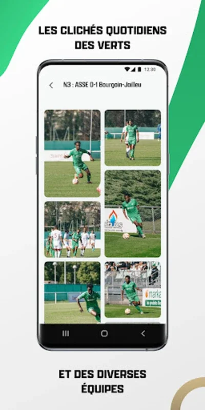 ASSE Officiel for Android - Stay Updated with AS Saint-Étienne