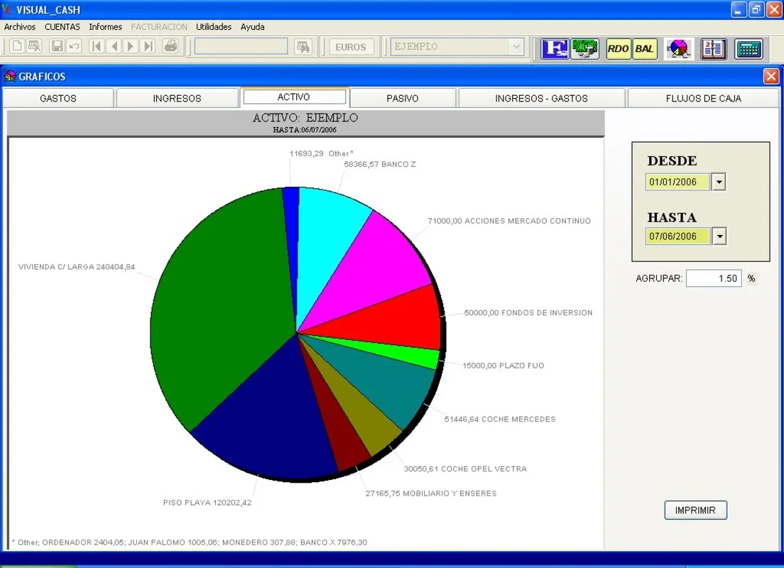 Visual Cash for Windows - Manage Your Finances Easily