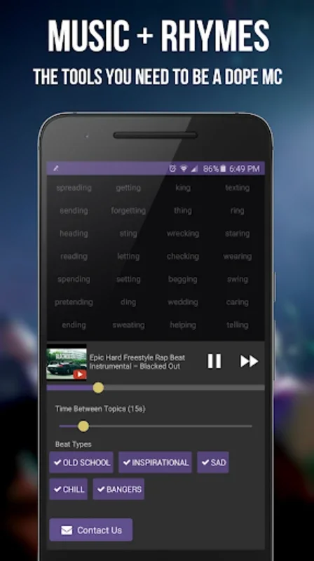 RapPad Freestyle for Android: Enhance Your Rapping Skills