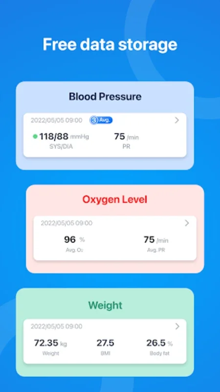 ViHealth for Android - Track Health with Ease