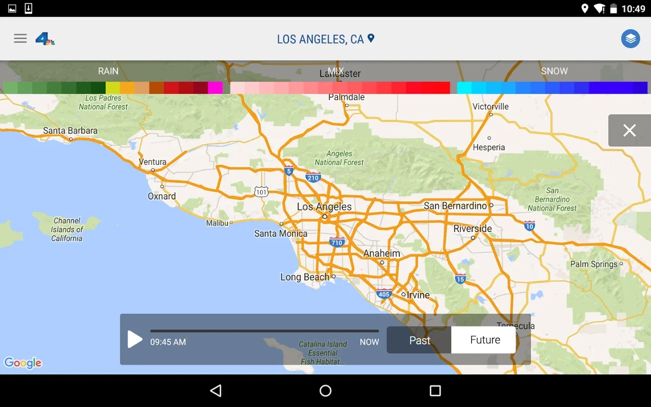 NBC4 LA for Android - Comprehensive LA News & Weather