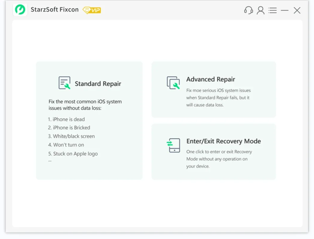 StarzSoft Fixcon for Windows - Fix Various Issues