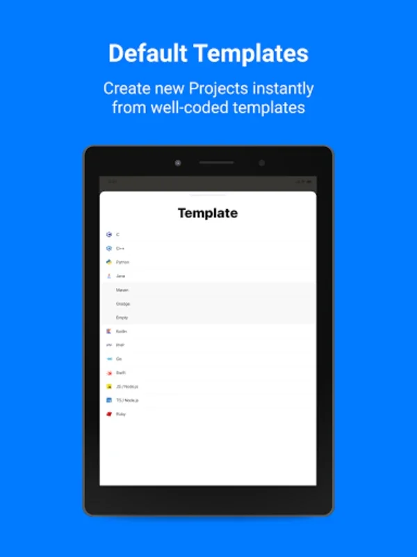 CodeSnack IDE for Android - Write, Run, Debug on Mobile