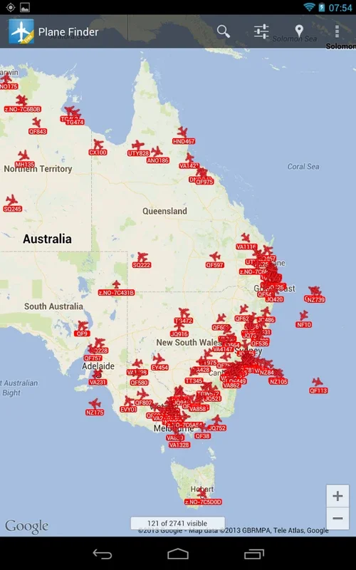 Plane Finder Free for Android - Real-Time Flight Tracking