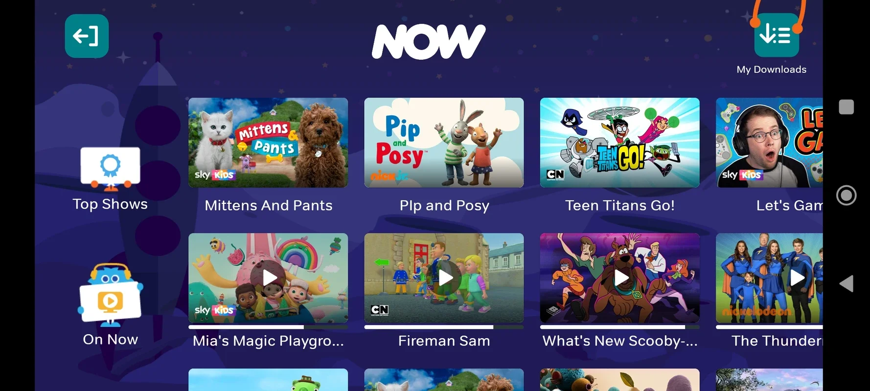 NOW TV on Android: A World of Entertainment