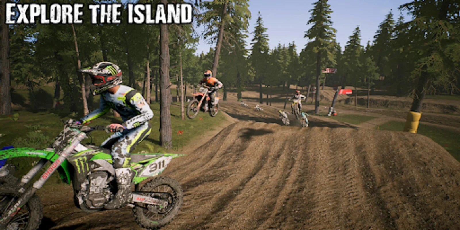 KTM MX Dirt Bikes Unleashed 3D for Android - No Download Needed