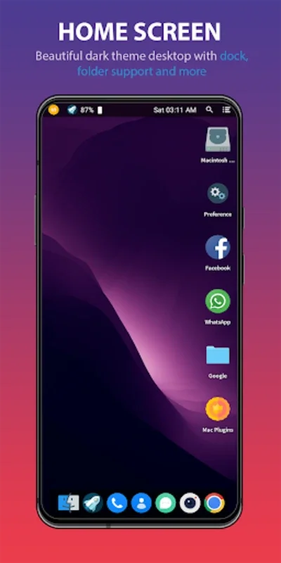 Mac Launcher - Mac OS Launcher for Android: Transform Your Device