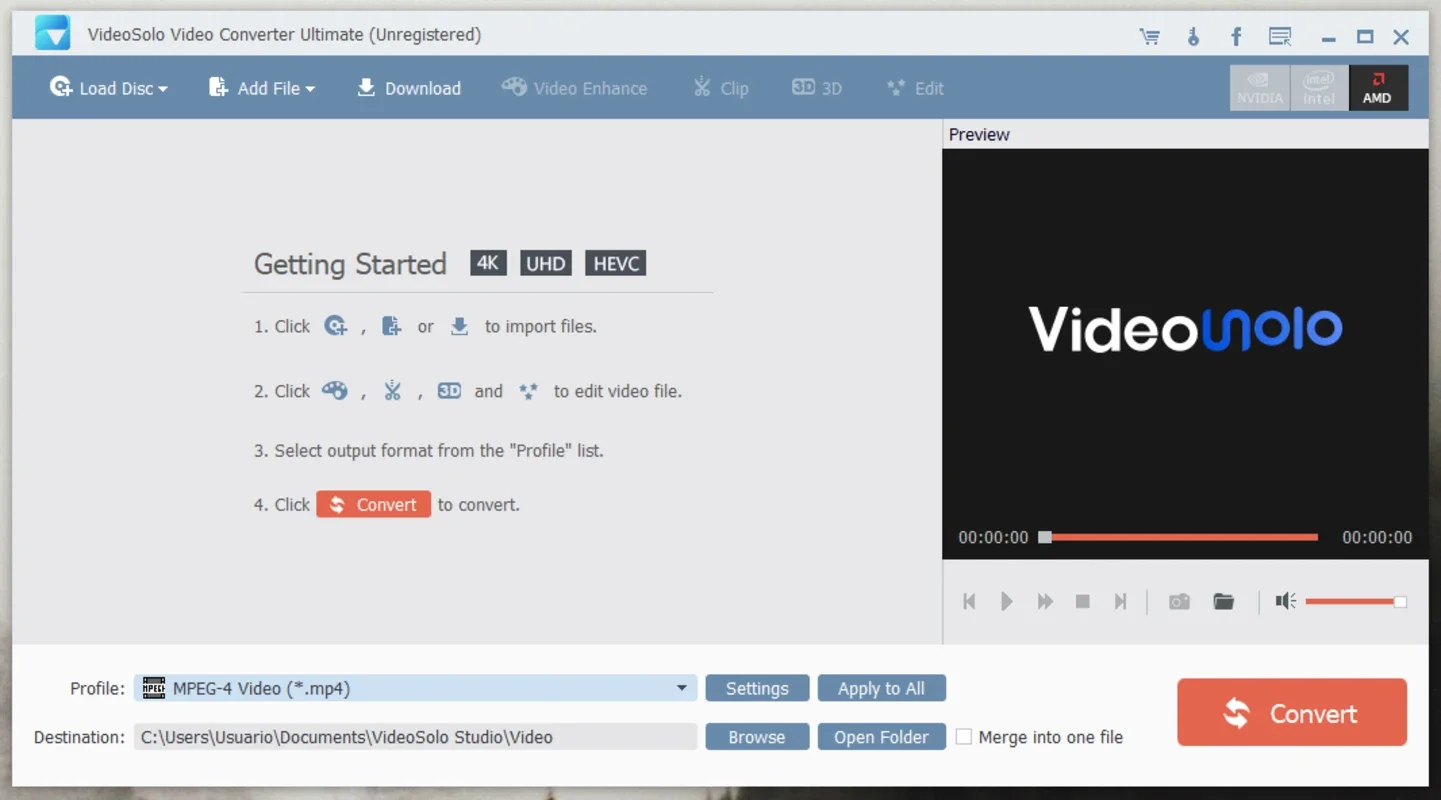 VideoSolo Video Converter Ultimate for Windows - Convert & Download Videos