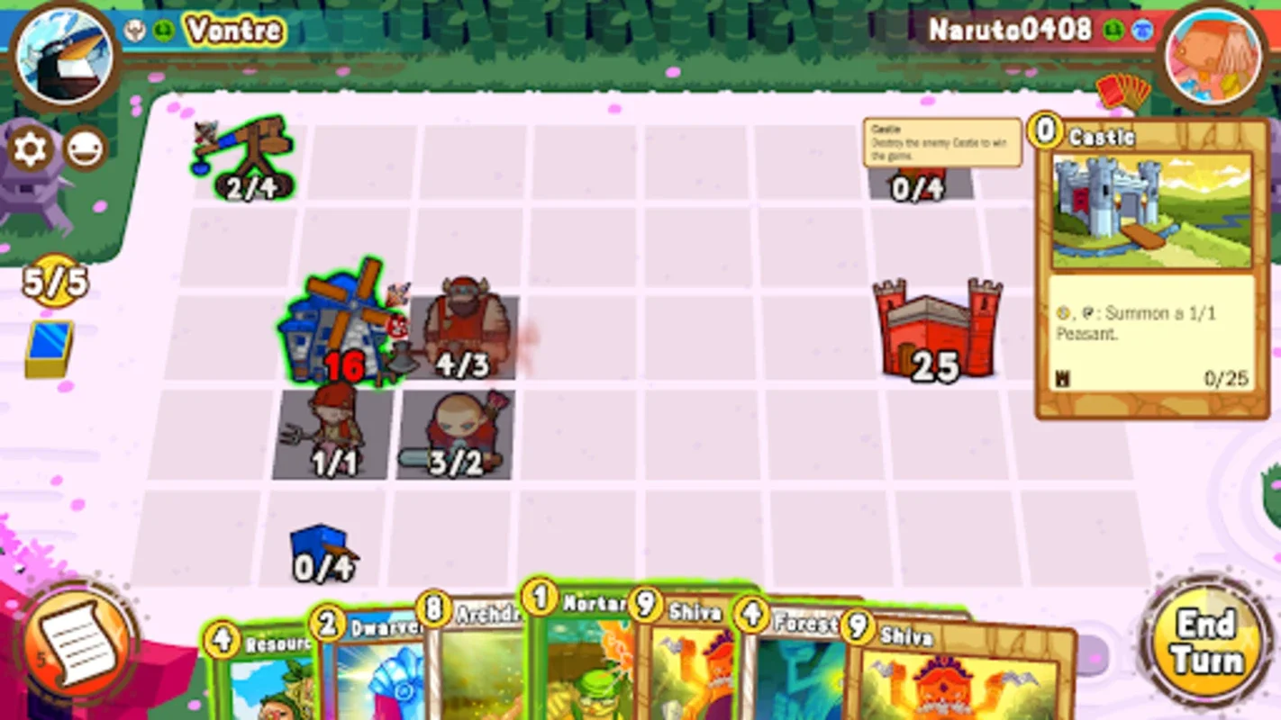 Cards and Castles 2 for Android - Strategic Card Battles with Unique Factions