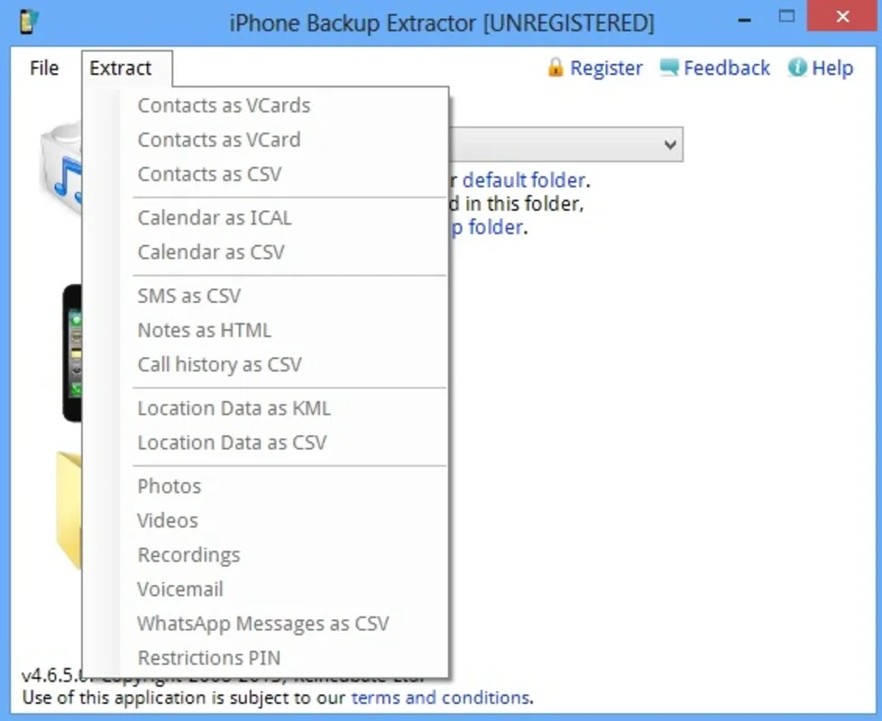 iPhone Backup Extractor for Windows: Recover iPhone Data