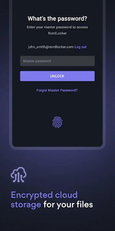 NordLocker for Android - Secure Cloud Storage with End-to-End Encryption