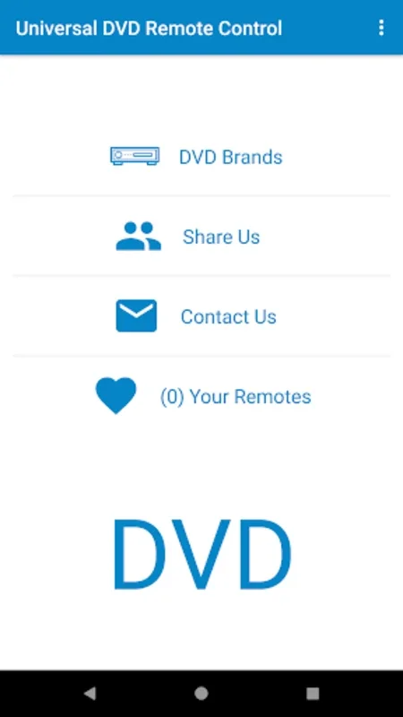 Universal DVD Remote Control for Android - Streamline Your Entertainment