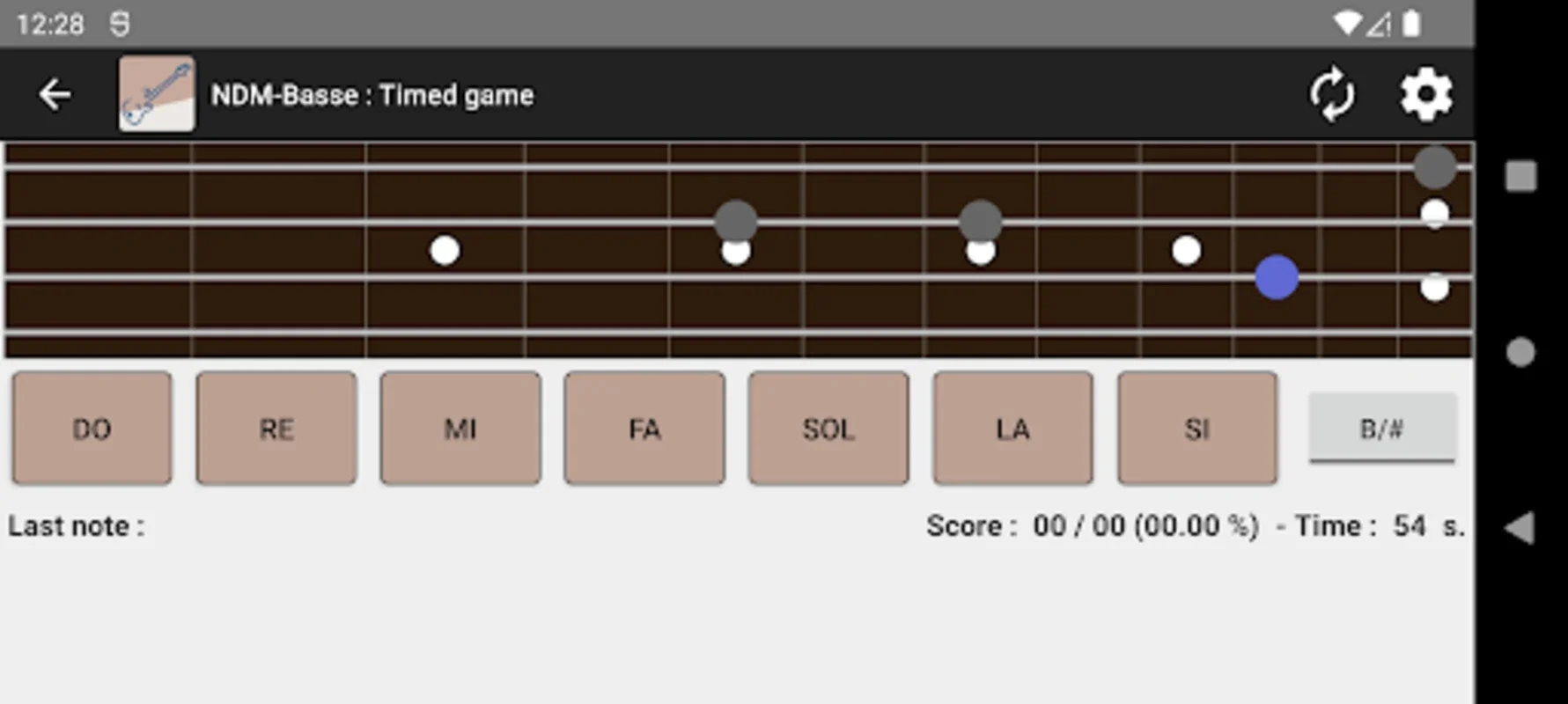 NDM - Bass (Read music) for Android: Interactive Learning