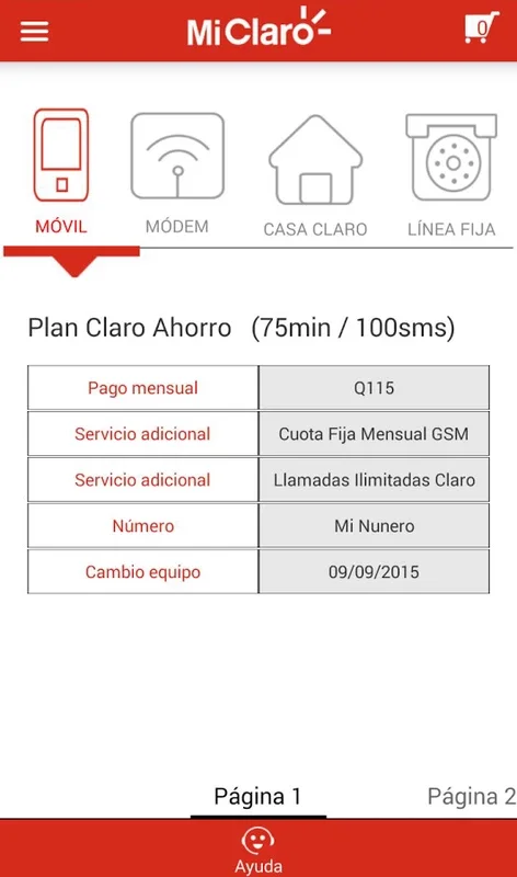 Mi Claro Centroamérica for Android - Manage Telecom Services