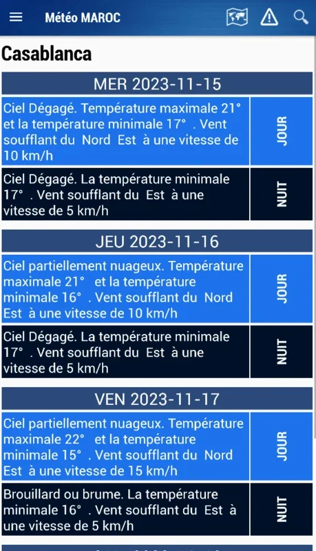 Morocco Weather for Android - No Downloading Needed