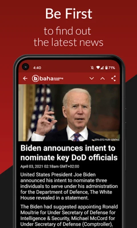 Baha News - 24/7 Baha Breaking for Android: Stay Informed