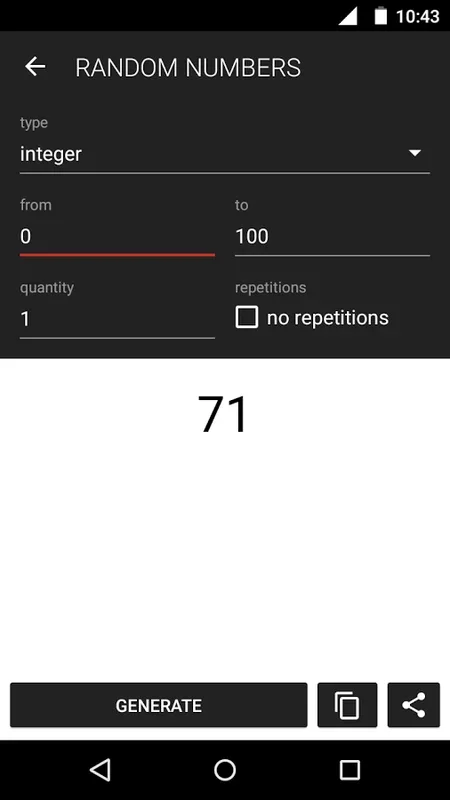 True Random Generator for Android: Generate Randomness