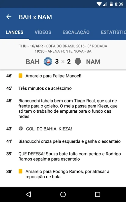 Bahia for Android: The Ultimate Sports App