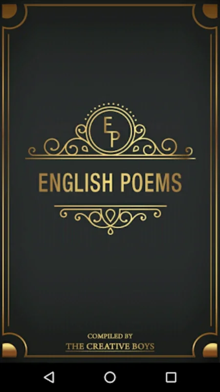 English Poems for Android - Explore Rich Poetry Collection