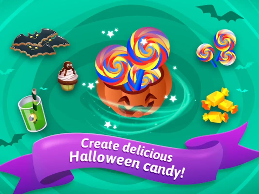 Halloween Candy Shop Food Game for Android - Fun Candy Management