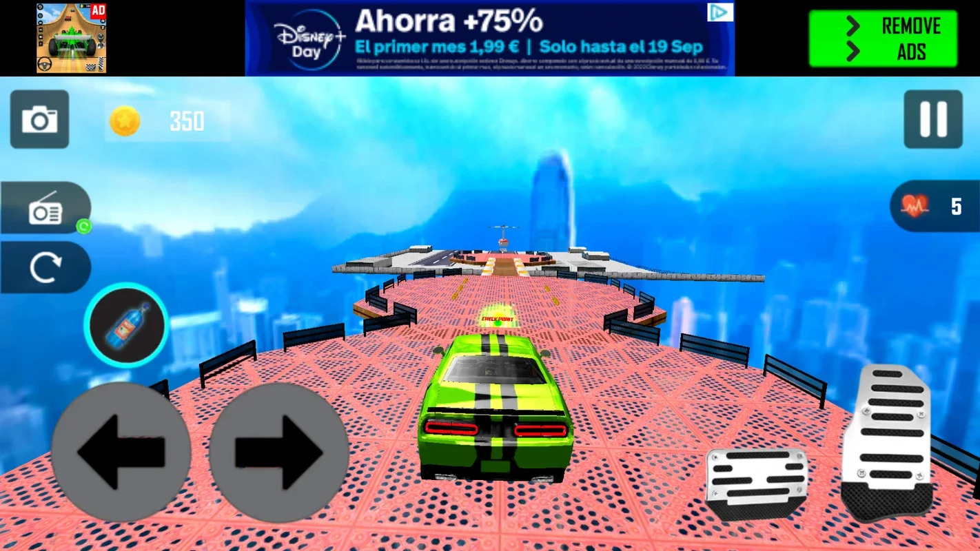 Crazy Car Stunt for Android - Enjoy Sky-High Driving Fun