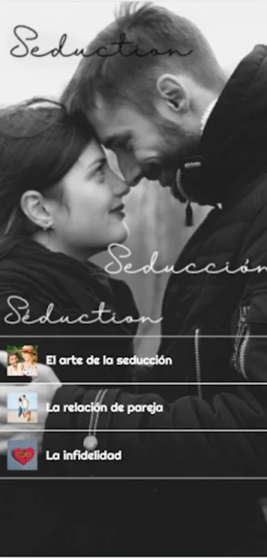 El arte de la seducción for Android: Enhance Skills