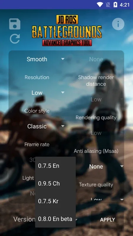 BAGT for Android: Enhance PUBG Graphics Easily