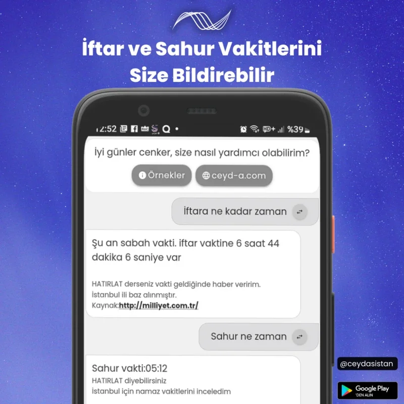 CEYD-A for Android - The Ultimate Turkish Voice Assistant