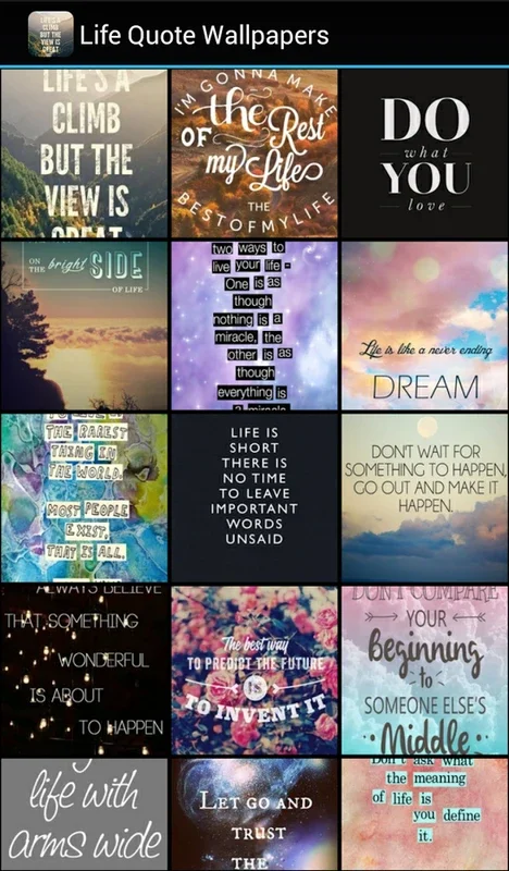 Life Quote Wallpapers for Android: Inspiring Quotes on Your Screen